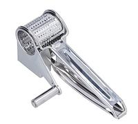 Stainless Steel Cheese Grater - Manual Shredder for Cheese/Nuts/Vegetables | Mark - & Easy Maintain Kitchen Tool | Handheld Grater for Home Use