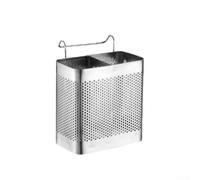 Stainless Steel Chopstick Holder Wall Mount 15.5cm