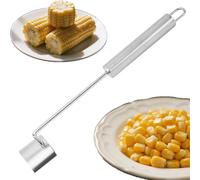 Stainless Steel Corn Stripping Tool, Ergonomic Corn on The Cob Stripper Tool Suitable for Home Kitchens, Restaurant Chefs Outdoor Dining Enthusiasts (1 set)