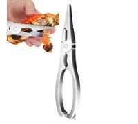 Stainless Steel Crab Crackers Tools, Crab Shell Tongs, Non-Slip Handle Lobster Crackers, Versatile Seafood Leg Cracker, Compact Nut Cracker, Portable Crab Shell Tongs For Effortless Seafood Enjoyment