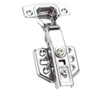 Stainless Steel Cupboard Hinges, 12.5x4.8cm Soft Close Furniture Hardware, Kitchen Cabinet Hinges with Quiet Closing Mechanism, Practical Fittings for Cabinets