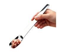 Stainless Steel Dessert Spoons - Mini Cake Ice Cream Tasting Set | Small Serving Spoons, Yogurt Tasting Scoops | Flatware Cutlery for Home Kitchen Cafe Restaurant Party Catering