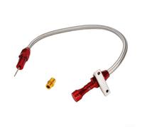 Stainless Steel Dipstick TH350 pour braided Hose 530mm Stainless(Silver)