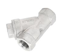 Stainless Steel Double Layer Mesh Y Strainer Low Flow Resistance Water Oil Gas 1/4in DN8