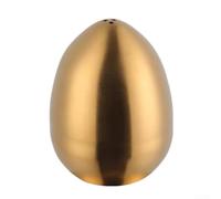 Stainless Steel Egg Shaker Salt Pepper Shaker Silver(gold)