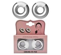 Stainless Steel Eye Circle Ice, Eye Bags Dark Circle Round Ice Packs, Multi Use Ergonomic Cooler Facial Care Tool Design For Mom Daughter Girlfriend Wife Grandma
