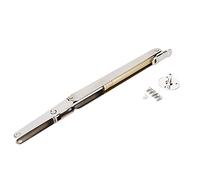 Stainless Steel Folding Shelf Bracket | 150N / 100N / 200N Support Rod for Tables / Desks / Kitchen | Pneumatic Release & Easy Install, 12.6 Inch (200N)