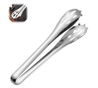Stainless Steel Food Clips, Ergonomic Grip, Versatile Kitchen Tongs, Heat Resistant Kitchen Tool, 304 Stainless Steel Sturdy Design for Grilling Cooking and Buffet (original small)