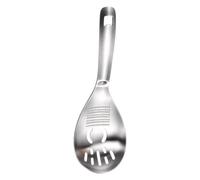 Stainless Steel Food Strainer - Potato Masher Grater | Mesh Colander | Garlic Press & Ginger Grinder, Food Puree Mesh Filter, Ergonomic Handle, for Kitchen Cooking Food Prep & Pureeing