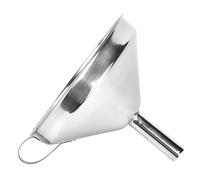 Stainless Steel Funnel, Funnel with Screen Filter, Fine Mesh Strainer 4.13x4.72in, Easy Pour Design, Screen Netting Pipe for Baking, Cooking, Liquids, Kitchen Use