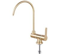 Stainless Steel Gold Swivel Front Window Brushed Sink Filter System Kitchen Osmosis Faucet-D (Color : B.) Drinking Water Faucet