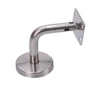 Stainless Steel Handrail Brackets, Flat Handrail Brackets Stair Hardware Railing Brackets Suitable for Home Decor and Shopping Centers (1)