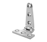 Stainless Steel Hinges - 316 Stainless Steel Hardware | 4,8 mm Rust Preuve Deck Shed Door Hinges for Cabinet Yacht Kitchen Furniture Entry Industrial Panels Outdoor Tool Boxes Hobbyists