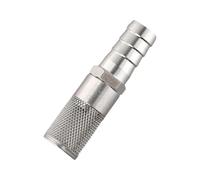 Stainless Steel Hose Barb Filter 1 PCS 3/4 Inch Hose Filter Stainless Steel Barb For Pump Fuel Gas In 19 20mm Application Versatile(19mm)