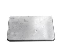 Stainless Steel Ice Pack for Cooler - Stainless Steel Freezing Liquid 12.7x7.6x1.6cm 6 Piece Reusable Cooling Set | Long Lasting Quick Freeze Cold Packs for Beverage Lunch Box