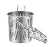 Stainless Steel Ice Scoop and Holder Set, Professional-Grade Scooper with Hygienic Storage Mount, Sleek Rust-Resistant Design for Quick and Clean Ice Dispensing, Versatile Tool Perfect
