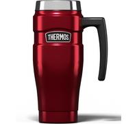 Stainless Steel King Travel Mug, 470ml, Red