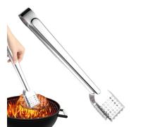 Stainless Steel Kitchen Tongs - Sausage BBQ Cooking Turning Grill Tongs