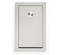 Stainless Steel Koala Changing Station KB111-SSRE Vertical mounting in the wall