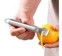 Stainless Steel Lemon Slim Citrus Rasp Tool Fine Peel Texture Kitchen Enhancer Handheld Culinary Accessory Precision Cooking Implement Tool Device Gad Q