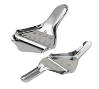 Stainless Steel Lemon Squeezer - Heavy Duty Food-Grade Metal, Ergonomic Design | Manuel Citrus Press Kitchen Gadget for Home Fruit Juicing Orange Lemon Lime Efficient Easy Use