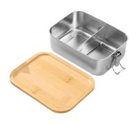 Stainless Steel Lunch Container Removable Divider - Food Bowl with
