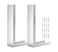 Stainless Steel Microwave Trim Kit, Gap Filler for Kitchen Units | Premium 304 stainless steel gap filler, durable rust-proof design, fits for standard cabinets 2 pièces