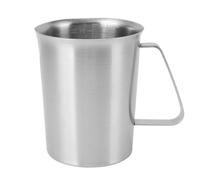 Stainless Steel Milk Frothing Pitcher,Milk Frothing Pitcher With Handle,Stainless Steel Measuring Cup With Scale for Home Office