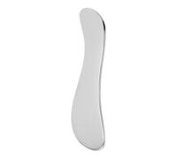 Stainless Steel, Muscle Scraping Tool, Medium Size Body Massage Scraper with Ergonomic Handle, Deep Tissue Tool, Face and Back Massager with Smooth Edges, Muscle Accessory for Scar Relief