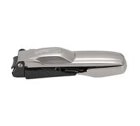 Stainless Steel Nail Clipper with Catcher | Wide Opening for All Nail Sizes/Travel & Home Use | Portable Champagne Nail Cutter with Storage Compartment