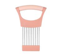 Stainless Steel Onion Holder, coupe de trancheuse végétale, coupeur de coupe de cuisine, Chopper Slicing auxiliaire Tool, Dishwasher Safe Food Chopper, Slicing Holder for Onion, Meat and Lemon