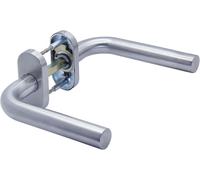 Stainless Steel Oval Door Handles For Front Door And Interior Doors Model L H-0901