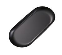 Stainless Steel Oval Trays For Jewelry Display Nails Art Tools Home Decors Storage Organized For Necklace Rings Display Multi Purpose Bathroom Countertop Tray