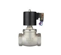Stainless Steel Piston Solenoid Valve - AC220V/110V/24V - Normally Closed for Steam, Liquid, and Water(DN25 220V)