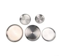 Stainless Steel Plate Heat Resistant for BBQ(One set of five)