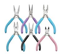 Stainless Steel Pliers Multi-purpose Making Tool 1pcs(Bent Nose Pliers)