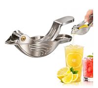 Stainless Steel Presse-Citron Forme d’Oiseau, Presse-Agrumes Manuel | Presse-citron manuel forme oiseau avec levier à charnière et bec verseur, compact et en acier inox, pour citrons & limes