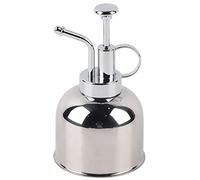 Stainless Steel Pressure Sprayer Watering Can, 500ml Handheld Indoor Plant Waterer with Adjustable Nozzle, Precision Spout for Potted Plants, Office Desk Garden Accessory, Brushed