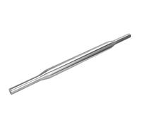 Stainless Steel Rolling Pin, Metal Rolling Pin Kitchen Dough Roller French Smooth Non Stick with Ergonomic Handle for Fondant, Pizza, Pie (Length 43.6CM)