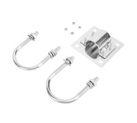 Stainless Steel Satellite Dish Pole Mount Adapter for Starlink V2, Silver