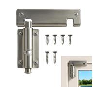 Stainless Steel Security Latch with Screws - Child Safety Sliding Glass Door Locks | Patio Door Lock for Window Closet Home Balcony Living Room Bedroom Apartment Hotel, Secondary Safety Bolt G
