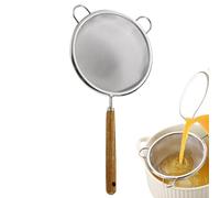 Stainless Steel Sieve, Kitchen Strainers, 8.15 X 3.94 Inches, Pasta Colander, Fine Mesh Strainer, Durable Kitchen Gadget for Cooking, Baking, Noodles, Vegetables, Flour, Rice, Baby Food, Home, Dining