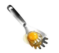 Stainless Steel Slotted Spoon - Egg Séparator Potato Masher Bottle Opener | 430 Slotted Cooking Spoon Works As An Egg Séparator, Potato And Garlic Masher, And Bottle Opener For Home,