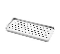 Stainless Steel Soap Dish | Metal Soap Dish | Large Capacity Soap Rack | Soap Draining Tray, Non Slip Soap Saver, Quick Drain Soap Holder, Bathroom Soap Dish, Portable Soap Box, Soap Dish Kitchen