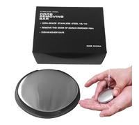 Stainless Steel Soap - Odor Removing Bar, minii Stainless Steel Soap | Oval Deodorizing Metal Soap for Eliminating Smell from Hands, Kitchen and Dining Room