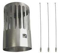 Stainless Steel Spark Arrester Tent Furnace Star Chimney Cap