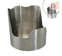 Stainless Steel Spoon Rest - Heavy Duty Vertical Pot Lid Holder | Utensil Holder Spoon Rest, cooking tool organizer, countertop drip catcher, kitchen utensil for Ladles Whisks Tongs Spatulas Kitchen C