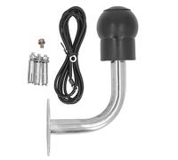 Stainless Steel Static Dissipative Ball | Wall Mount Static Discharge Touch Device | Human Body Static Remover for Industrial Use/Electronics Care | 304 Stainless Steel