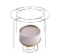 Stainless Steel Steaming Rack - 17 Cm Round Cooling And Roasting Rack For Baking Frying Steaming | Kitchen Stand For Dumplings Pastry Vegetables Meat | Air Fryer Accessory With Air Circulation