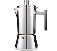 Stainless Steel Stovetop Espresso Maker, 6-Cup Moka Coffee Pot With Induction Base For All Cooktops - Dishwasher Safe & Easy To Clean(D-300ml)